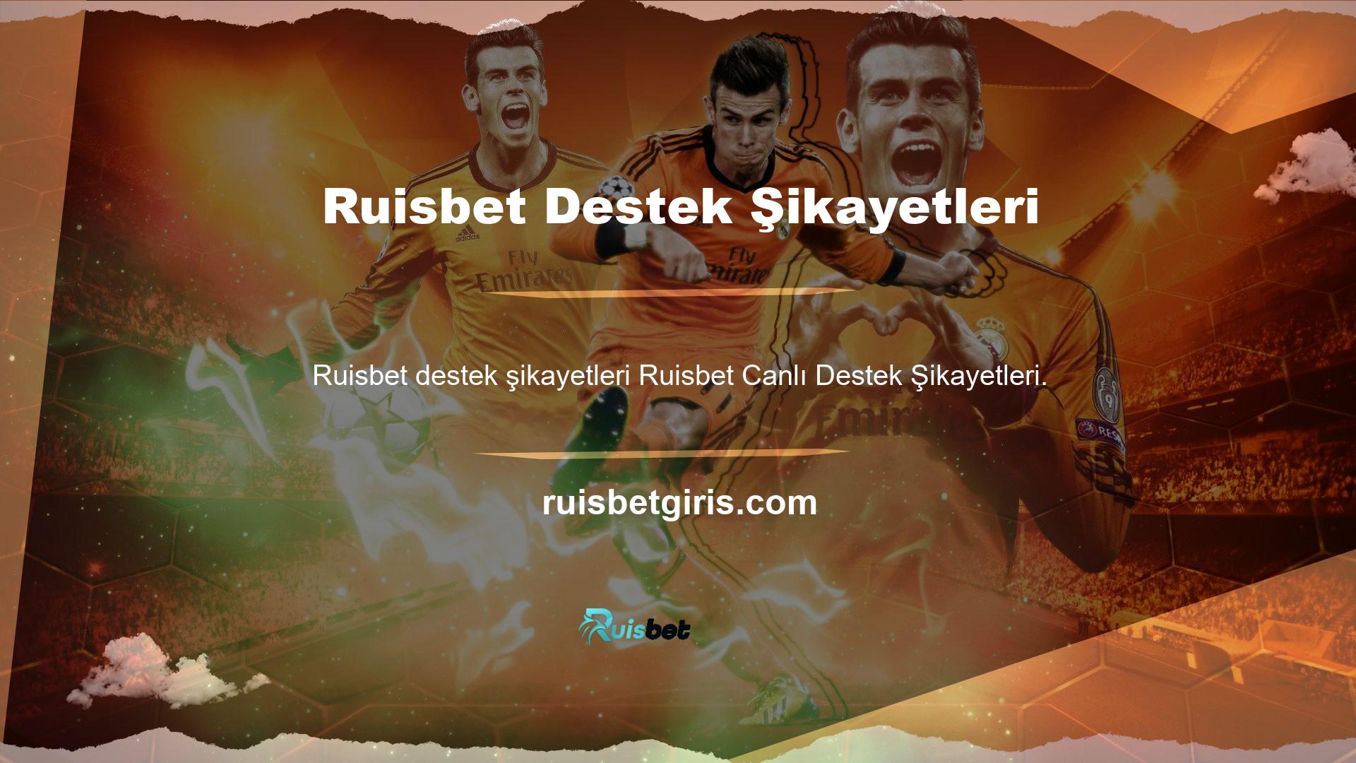 Popüler bahis sitelerinden biri olarak Ruisbet kullanıcılarına ayrıntılı oyun seçenekleri ve bahis türleri ile koordinasyon hizmetleri sunmaktadır