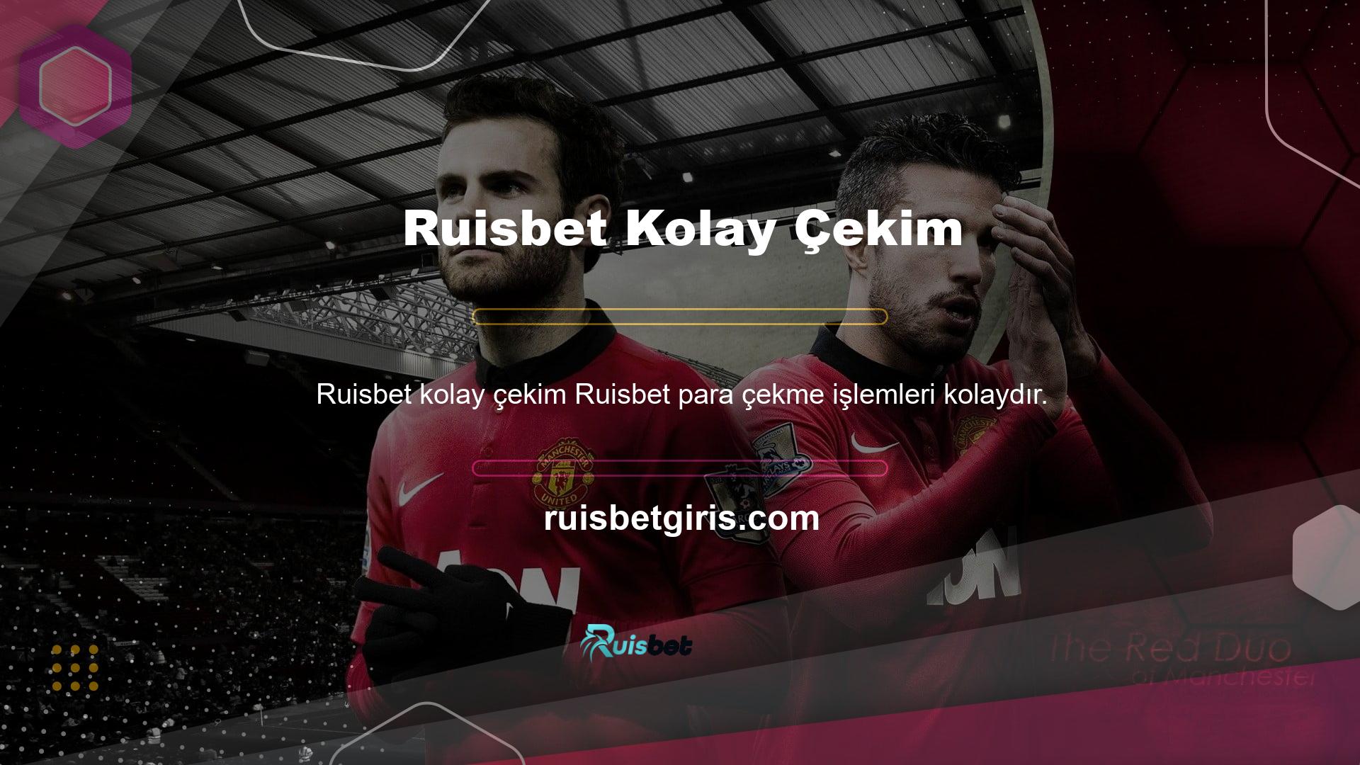 Ruisbet para çekme prosedürleri de bir bahisçinin sorduğu önemli sorulardan biridir, Ruisbet fonlarını gerçek zamanlı olarak çekmenin kolay olup olmadığı